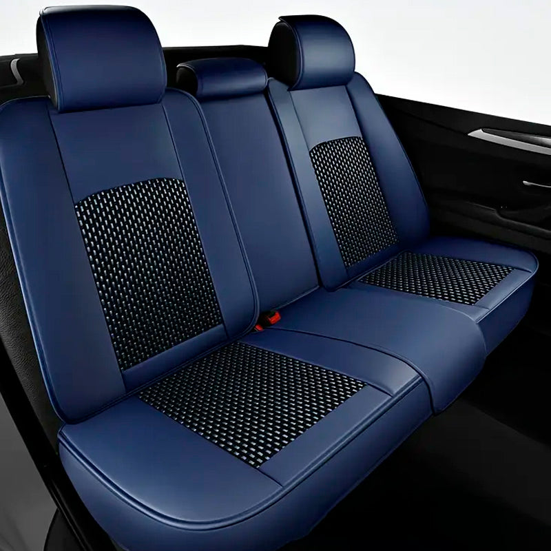 Kit Capa para Banco Completa em Couro Legítimo Universal Italian + BRINDE: Tapete Completo (Copy)