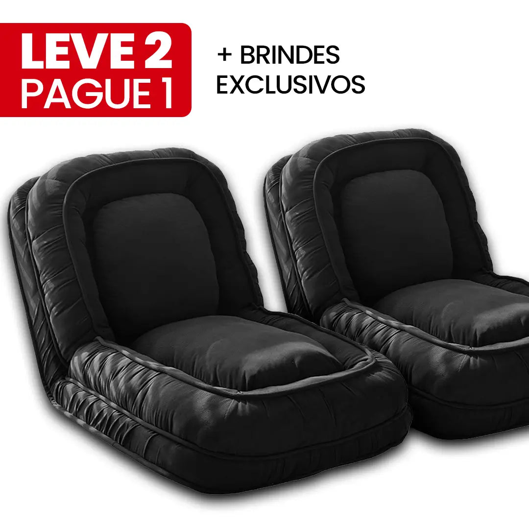 [LEVE 2, PAGUE 1] Sofá-cama Retrátil Algodão 5 em 1 + BRINDES: Almofadas Cushion