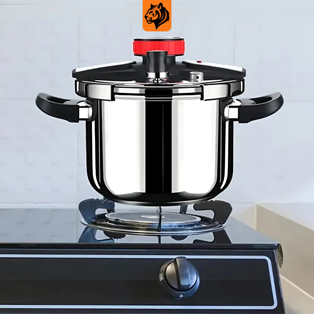 Panela de Pressão Anti-Explosão + BRINDE: Kit Utensílios