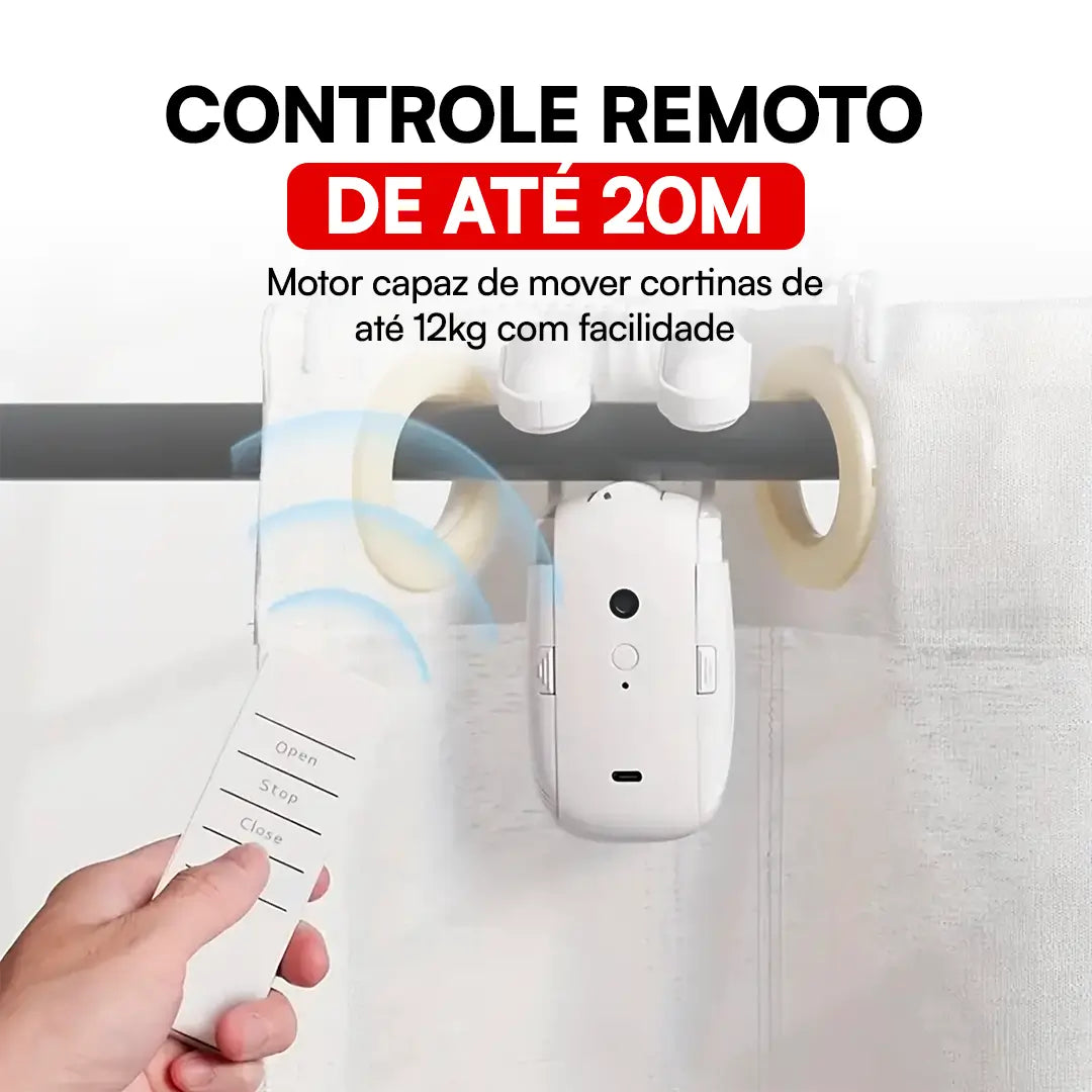 [LEVE 2 PAGUE 1] Robô Inteligente Automático de Cortina | ÚLTIMAS UNIDADES