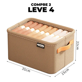 Caixa Organizadora para Roupas Dobrável | Compre 1 Leve 3