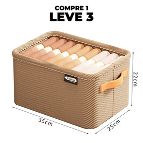 Caixa Organizadora para Roupas Dobrável | Compre 1 Leve 3