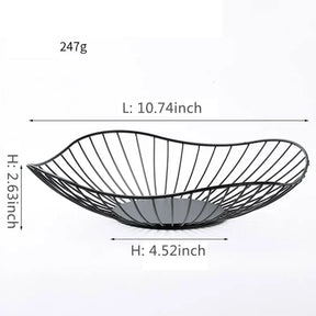Fruteira Moderna Vazada de Ferro | IronGlow