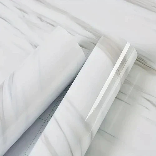 Papel de Parede Efeito Mármore Autoadesivo | LuxeMarble