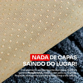 [LEVE 2 PAGUE 1] Capa Comfort Universal Premium para Sofá + BRINDE: Almofadas Comfort