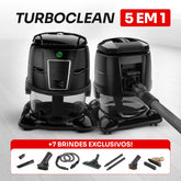 Extratora TurboClean 5 em 1 - A Mais Potente + BRINDES: 7 Ponteiras Premium | ÚLTIMAS UNIDADES!