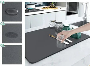 Tapete Escorredor de Louça de Microfibra